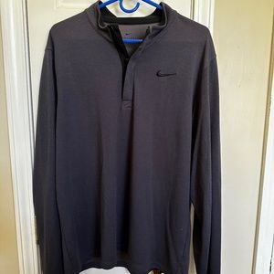 Nike Dri-Fit XL Blue 1/4 Zip Pullover